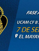 El UCAM CF B Sangonera se estrena mañana miércoles en la Copa Federación