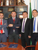 La UCAM, a través de su equipo de fútbol, y Huaou Management potenciarán el desarrollo de jóvenes talentos chinos en Murcia
