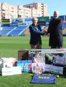 El UCAM Murcia entrega su aportación al cestón del Real Murcia