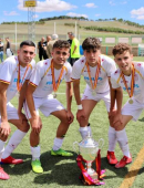 Cuatro juveniles del UCAM Murcia se proclaman subcampeones de España con la selección murciana sub-18
