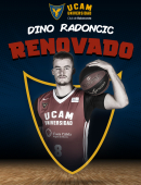 Dino Radoncic renueva con el UCAM Murcia CB