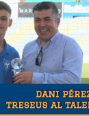 Dani Pérez recibe el Premio Treseus al Talento 2020