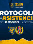 Protocolo de asistencia al estadio para el UCAM Murcia - Yeclano