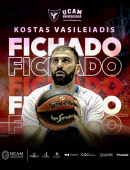 Kostas Vasileiadis nuevo jugador del UCAM Murcia CB