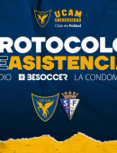 Protocolo de asistencia al estadio para el UCAM Murcia - San Fernando