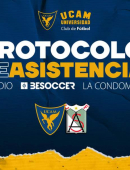 Protocolo de asistencia para el UCAM Murcia - Atlético Sanluqueño