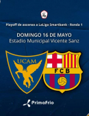 UCAM Murcia - Barça B para comenzar el playoff