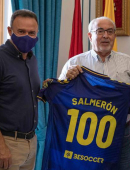 Salmerón, 100 partidos con el UCAM Murcia 