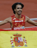 Mohamed Katir plata europea en 5000 m