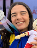 Andrea Armada, plata en los Juegos Suramericanos Asunción 2022