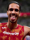 Mohamed Katir en los Juegos Olímpicos de Tokio 2020