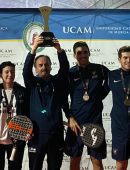 La UCAM conquista los tres oros del CEU 2022 de Pádel