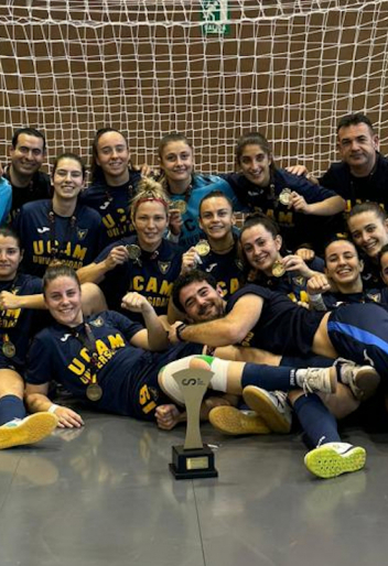 La UCAM conquista el CEU 2024 de Fútbol Sala femenino