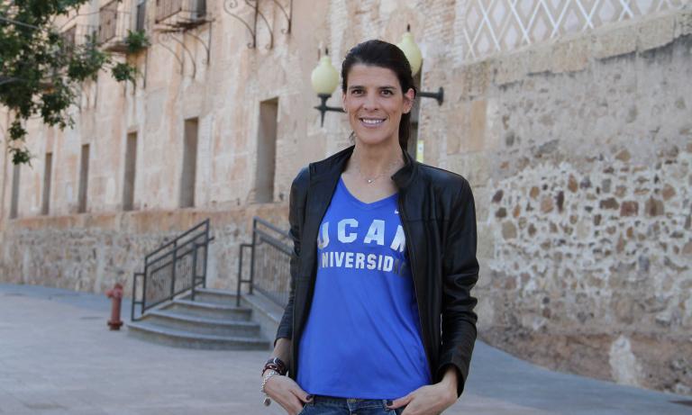 Ruth Beitia: “La labor que está haciendo la UCAM por el deporte es increíble”