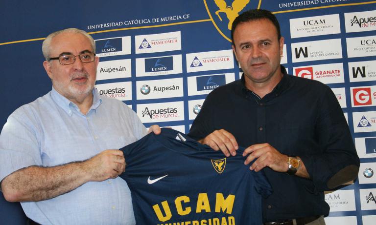 José María Salmerón, nuevo entrenador del UCAM Murcia CF