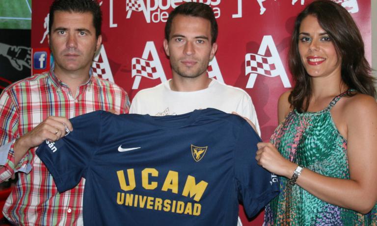 Jesús Rubio: "Me gusta mucho el proyecto del UCAM Murcia CF"