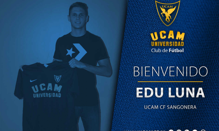 Edu Luna nuevo jugador del UCAM CF Sangonera
