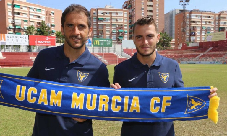 Imaz y Mora, bienvenidos al UCAM Murcia CF