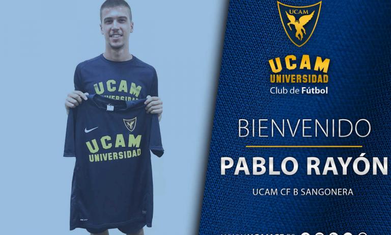Pablo Rayón, bienvenido al UCAM CF B Sangonera
