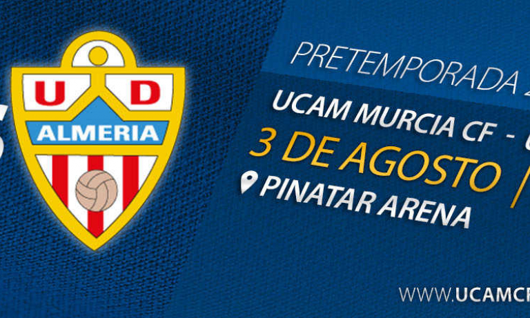 El Almería pone a prueba mañana al UCAM Murcia CF