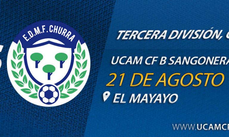 El UCAM CF B Sangonera juega mañana su primer partido de Liga