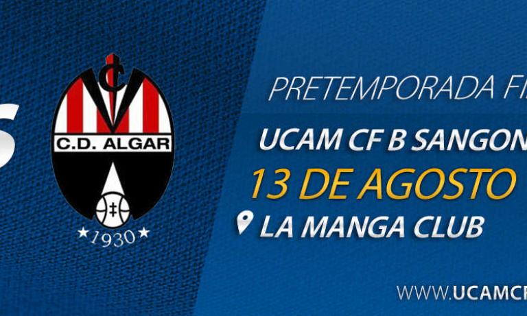 El UCAM CF B Sangonera juega mañana su último partido de pretemporada