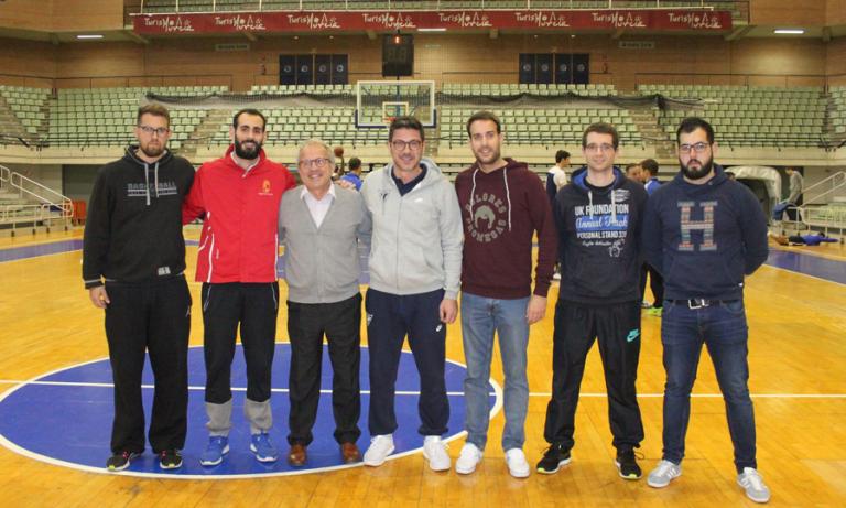 Convivencia de entrenadores con el UCAM Murcia