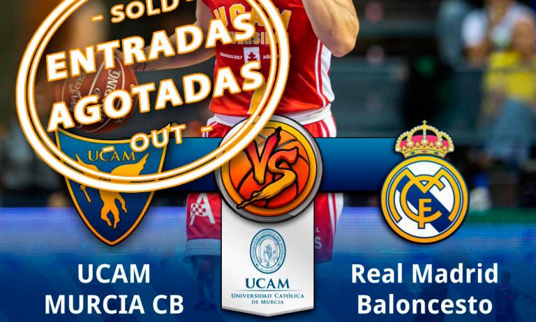 Entradas agotadas para el UCAM Murcia CB – Real Madrid