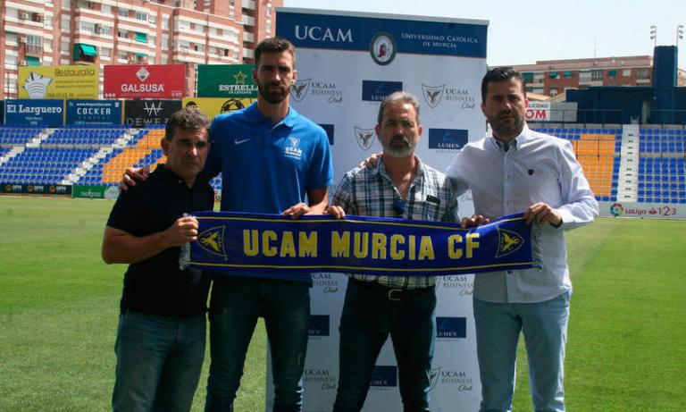  Germán Parreño y Lumen Eléctricas se unen al proyecto del UCAM Murcia 