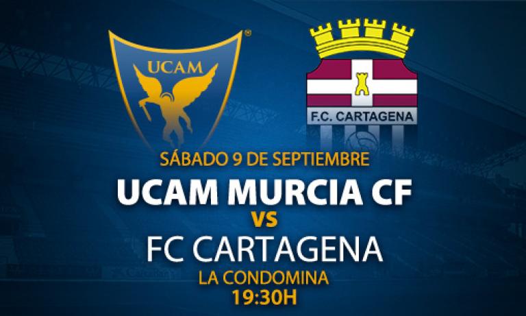 Precios de las entradas para el UCAM Murcia - FC Cartagena