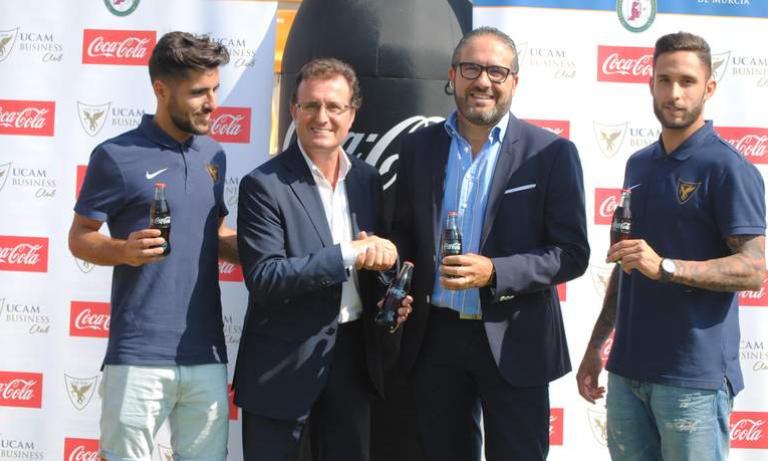 Coca-Cola seguirá dando sabor al UCAM Murcia CF