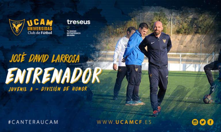 José David Larrosa, nuevo entrenador del Juvenil A