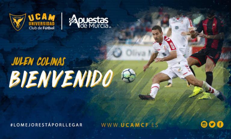 Julen Colinas, nuevo jugador del UCAM Murcia