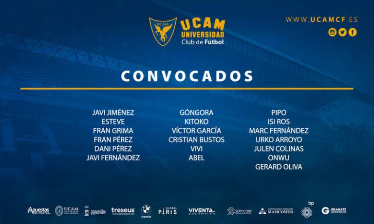Lista de 19 jugadores para viajar a Extremadura