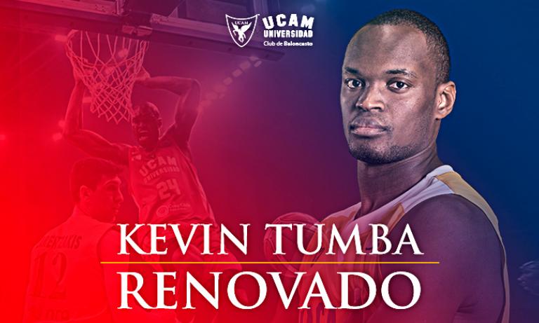 Kevin Tumba continuará en el UCAM Murcia CB