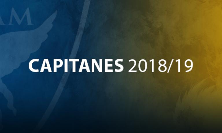 Estos son los capitanes para la 2018/19