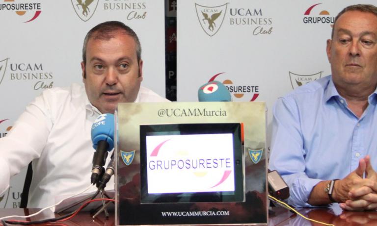 Grupo Sureste renueva su compromiso con el UCAM Murcia CB