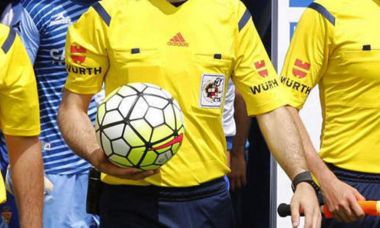 Del Río Lozano, árbitro del Atlético Sanluqueño – UCAM Murcia