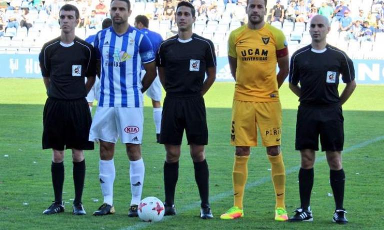 Conejero Sánchez, árbitro del Atlético Malagueño - UCAM Murcia