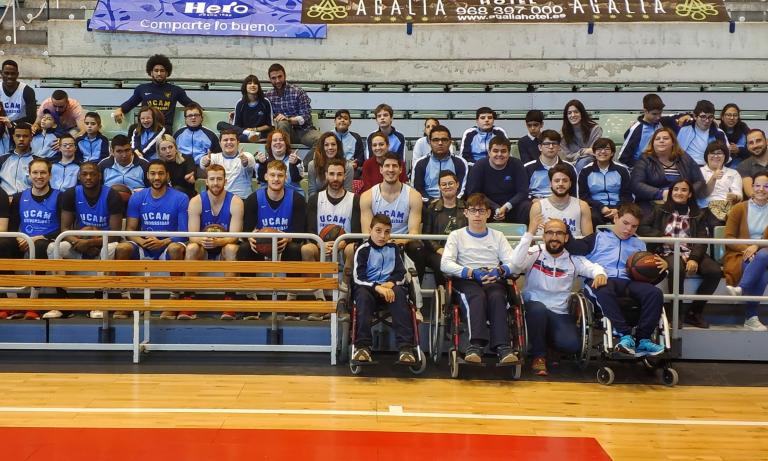 El Colegio Gabriel Pérez Cárcel visita al UCAM Murcia