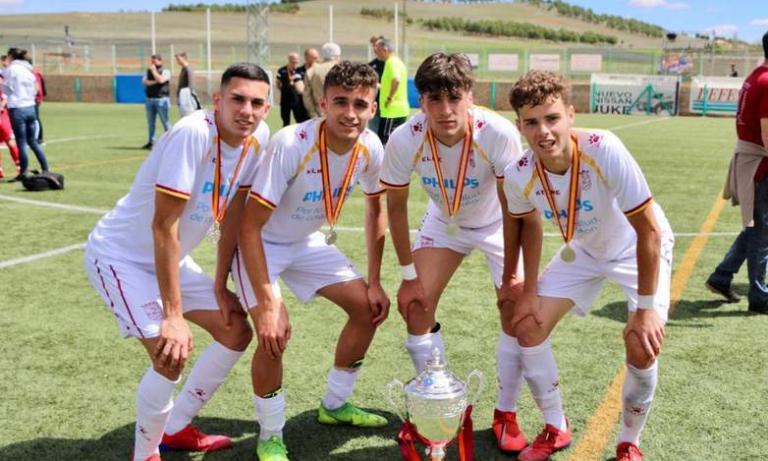 Cuatro juveniles del UCAM Murcia se proclaman subcampeones de España con la selección murciana sub-18