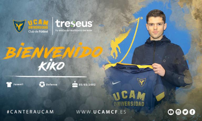 El juvenil Kiko firma por el UCAM Murcia 