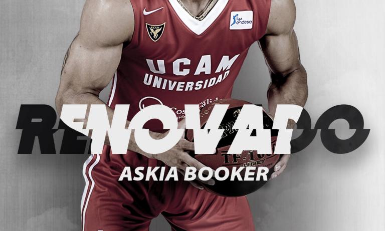 Askia Booker renueva con el UCAM Murcia