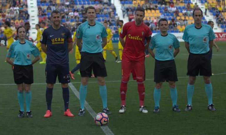 Medié Jiménez, árbitro del UCAM Murcia – Real Betis