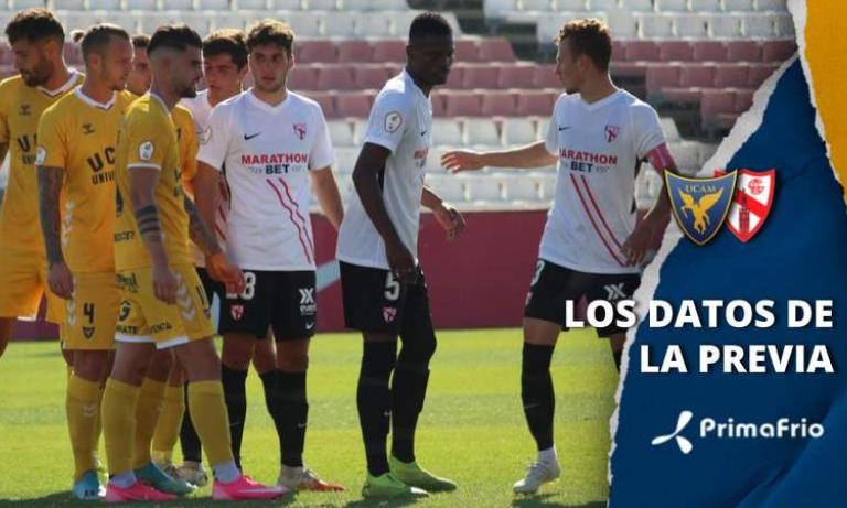 Los datos de la previa: UCAM Murcia – Sevilla Atlético