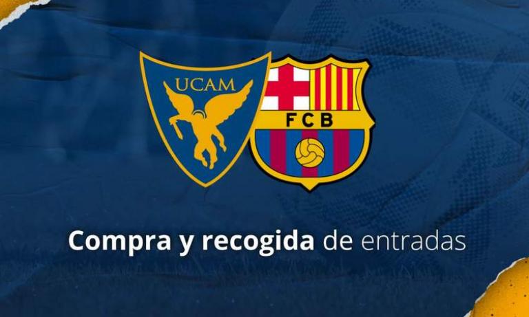 Cómo pagar y recoger tu entrada para el UCAM Murcia - Barcelona B