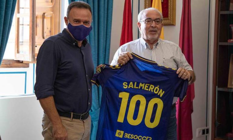 Salmerón, 100 partidos con el UCAM Murcia 