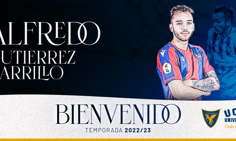 Alfredo firma con el UCAM Murcia