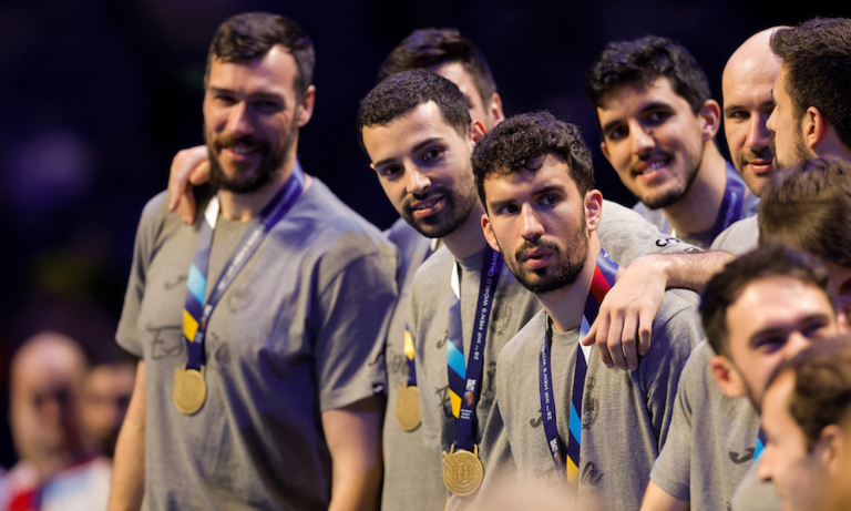 La selección española de balonmano con el bronce en el Mundial 2023