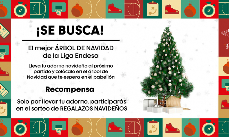 Árbol de Navidad UCAM Murcia CB